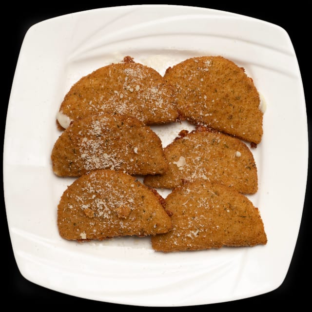 Half Moon Mozzarella Sticks.