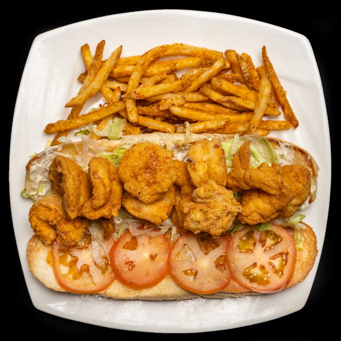 Shrimp Poboy.