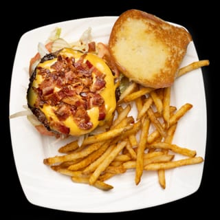 1/2 Lb Angus Bacon Cheeseburger