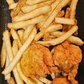 Kids Fried Shrimp with Fries